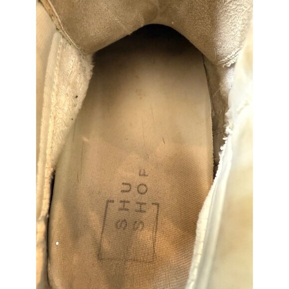 Shu Shop Roxanne White & Glitter High-Top Sneakers Size 8.5 - Picture 6 of 10